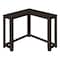 Monarch Specialties Accent Table, Console, Entryway, Narrow, Corner, Living Room, Bedroom, Brown Laminate, Contemporary I 3660 - alternate 1